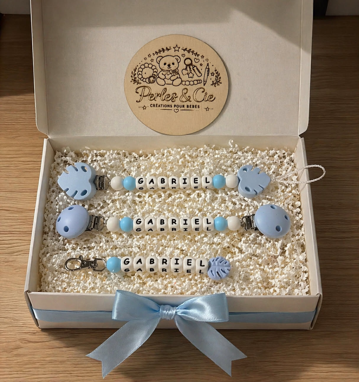 Coffret naissance avec prénom - garçon