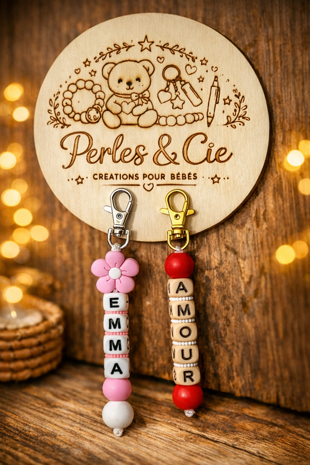 Porte-clé personnalisé avec prénom